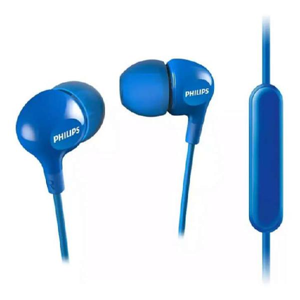 AURICULARES PHILIPS SHE-3555/BL AZUL TUNES UP BEAT IN EAR