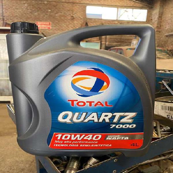 Aceite Total Quartz 7000, motores nafteros -Oferta