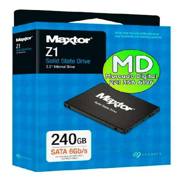 DISCOS NUEVOS SSD 240 GB MAXTOR SEAGATE