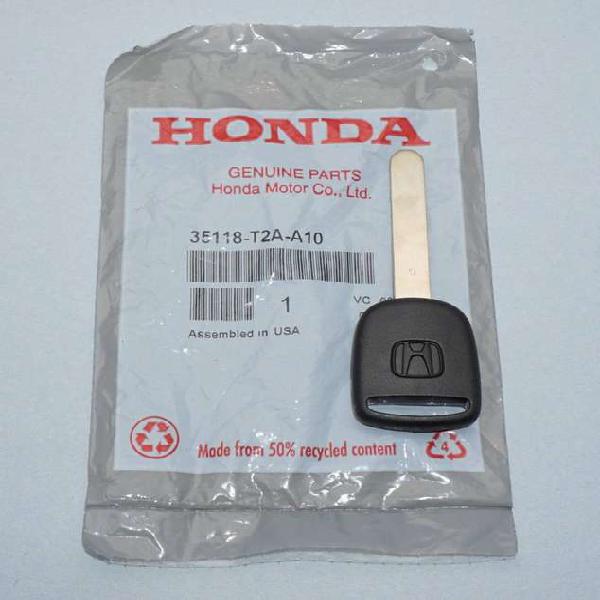 HONDA LLAVE CIEGA ACCORD 13 - 17 CIVIC 14 - 19 CR-V 15 - 19