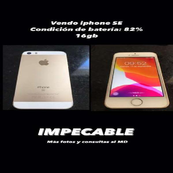 IPHONE SE 16gb IMPECABLE