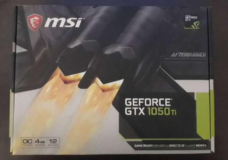 Placa de Video MSI GEFORCE GTX 1050 Ti