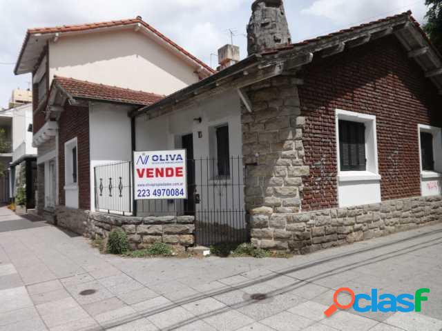 LOTE PROPIO AL FRENTE EN ESQUINA - CHALET Y DTO - IDEAL PARA