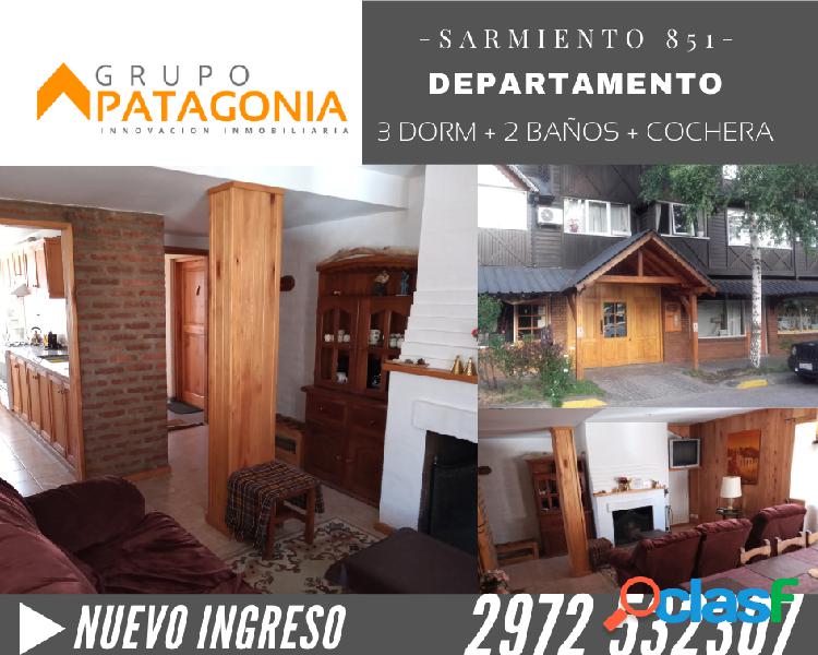 Grupo Patagonia VENDE EXCELENTE DEPARTAMENTO en Pleno Centro