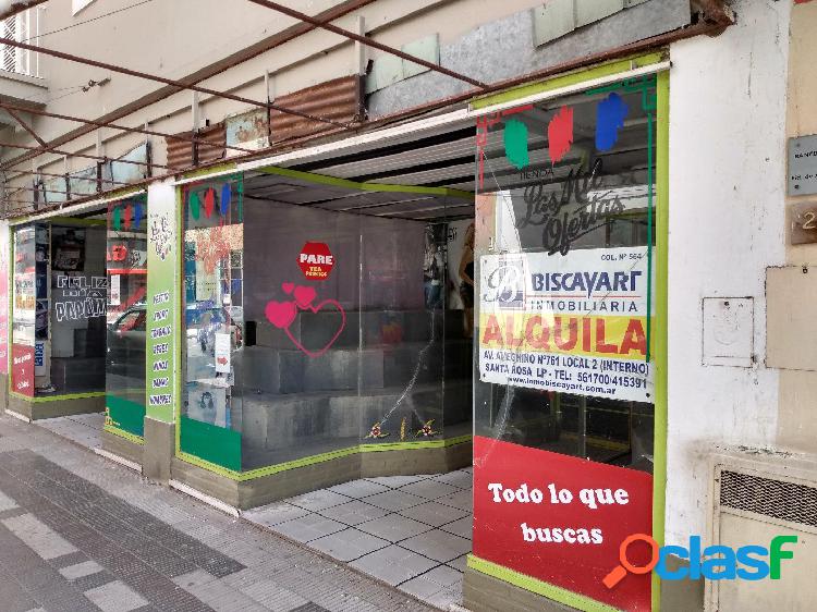 Local en microcentro frente a Bco. Pampa