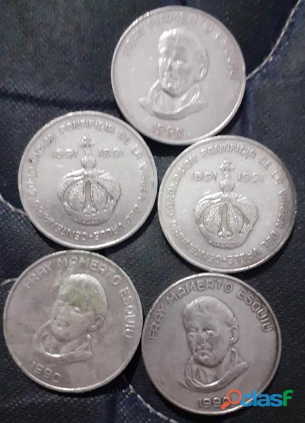 monedas esquiu y coronas de plata catamarca