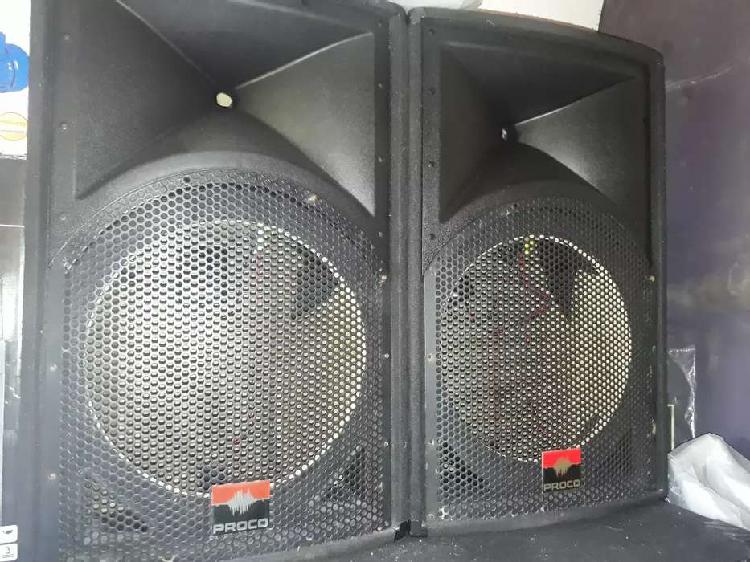 Cajas de 15 proco sin woofer