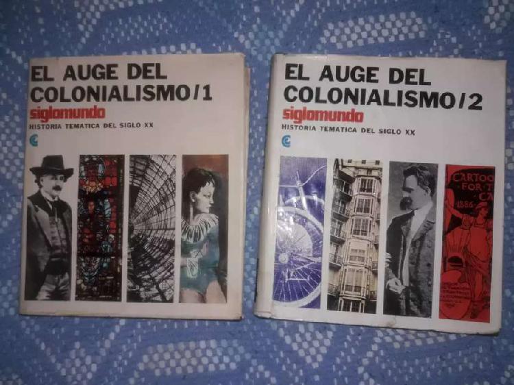 El Auge del Colonialismo (Tomo 1 y 2) Muy buen estado!