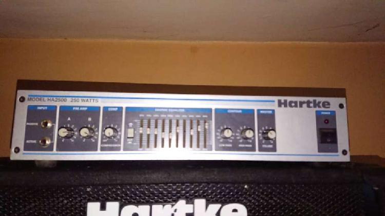 Hartke ha2500 250 watts y caja 4x10