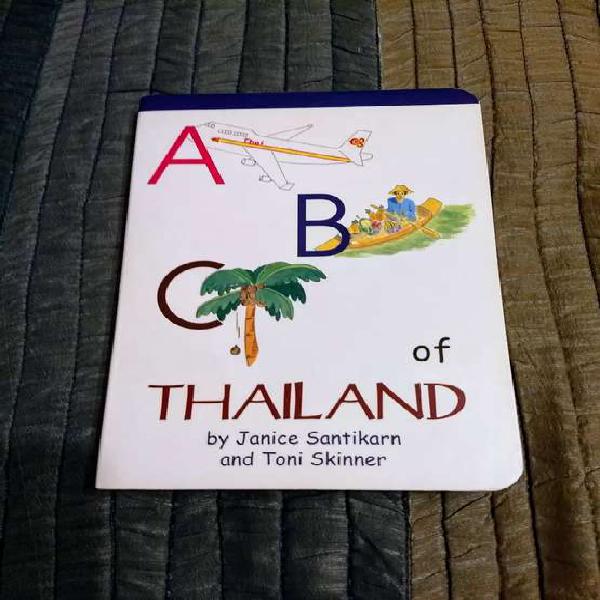 Libro infantil "ABC of Thailand" en inglés. Nuevo