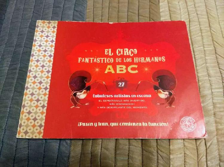 Libro infantil "El circo fantástico de los hermanos ABC"