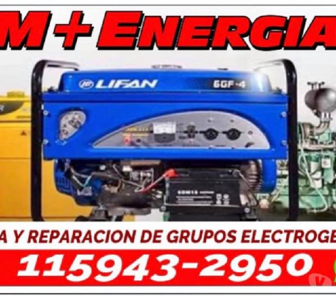 M+ENERGIA GRUPOS ELECTROGENOS REPARACION SERVICE A DOMICILIO