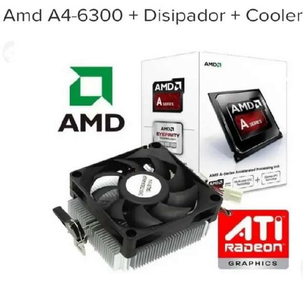 Procesador AMD A4 6300