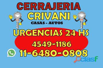 CERRAJERIA ACASSUSO *((4549 1186))* CERRAJERO 24 HS ZONA