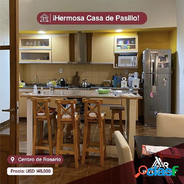 CASA DE PASILLO REMODELADA AL NUEVA - 2 DORMITORIOS - ZONA