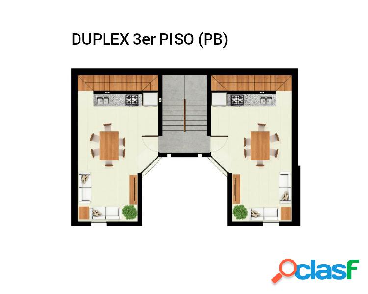 DEPARTAMENTO 2 DORMITORIOS DUPLEX / ZONA CENTRO - EDIFICIO