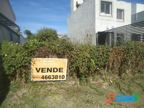 Bº Matienzo, terreno ideal duplex.-