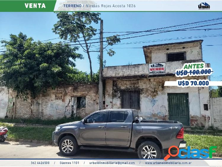 Terreno en Nicolas Rojas Acosta N°1026