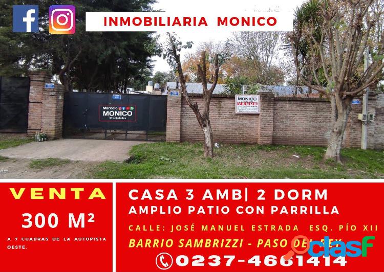 venta casa 3 amb con amplio patio