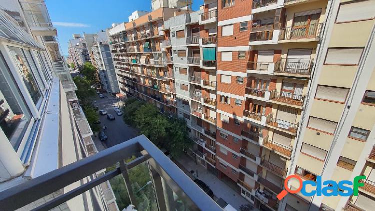 2 Ambientes externo con balcon saliente -- Zona paseo Aldrey