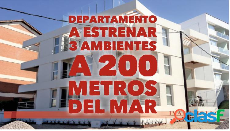 DEPARTAMENTO EN VENTA A ESTRENAR A UNA CUADRA DEL MAR