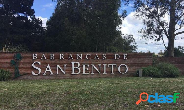 Lote en Barrio Barrancas de San Benito