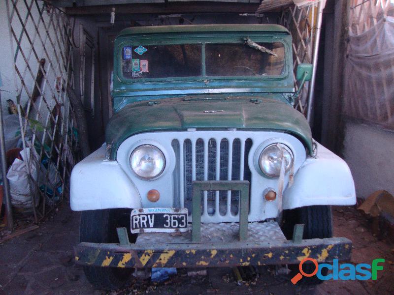 jeep ika 64 carrozado largo original
