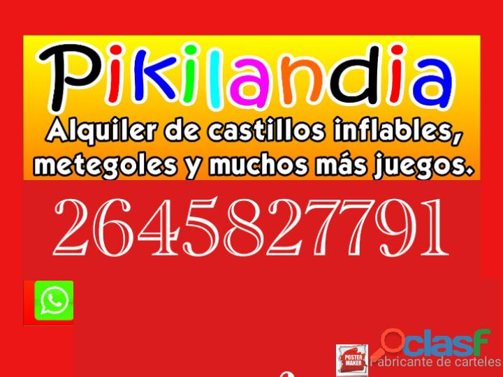 Alquiler de castillos inflables juegos