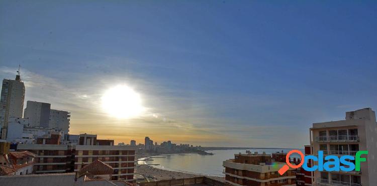 2 ambientes al lateral con balcon y vista al mar 