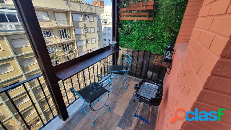Venta - Departamento dos ambientes con balcon terraza -