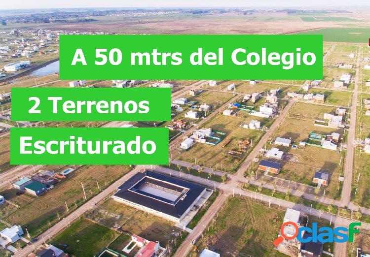 Terreno en venta - barrio tierra de sueños 3 - Escritura