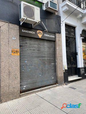 Excelente local en la mejor cuadra de tribunale, ideal para