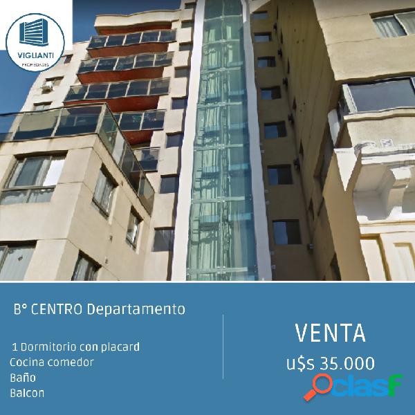 LIQUIDO, B° Centro 1 Dorm.,Balcon!!