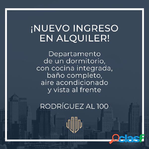 Departamento en alquiler en Rodríguez al 100