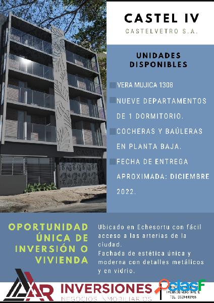 Se vende departamento al pozo!!! Financiado!!! 1 dormitorio