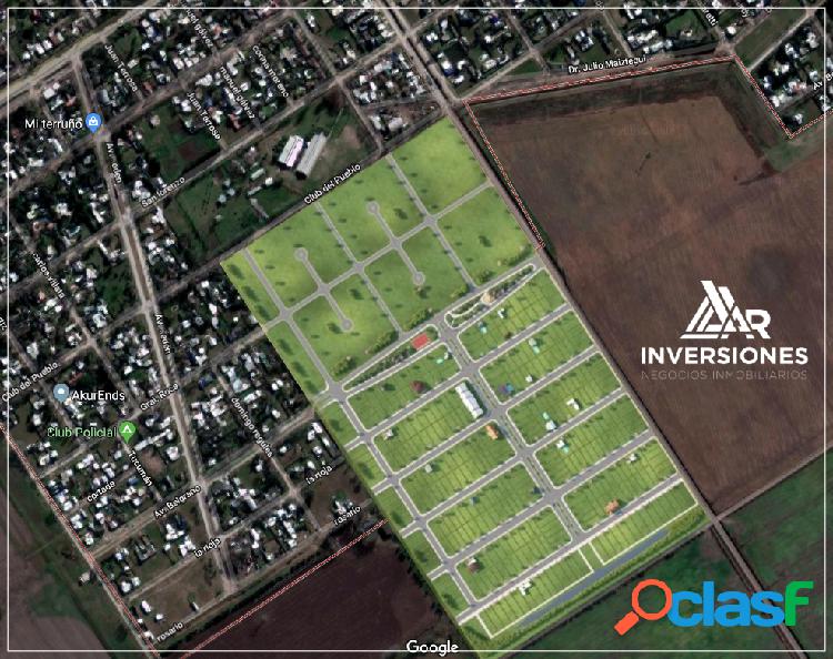 ESTANCIA LAS MORAS TODOS LOS SERVICIOS LOTES 300 M2
