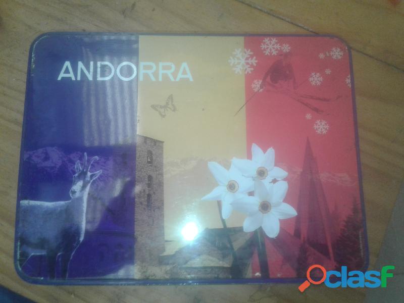 Lata multiuso de colección origen España De Andorra