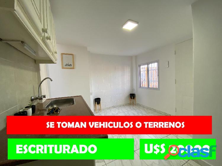 VENDO DEPARTAMENTO 1 DORMITORIO PASILLO INTERNO