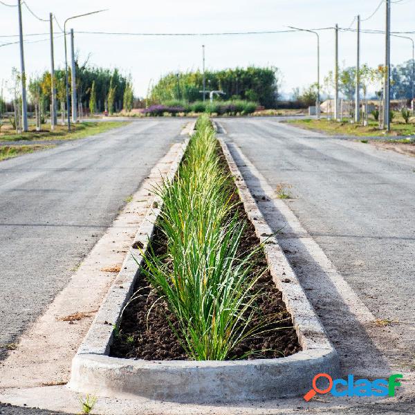 BARRIO ABIERTO ECOVIDA - TERRENO SOBRE AVENIDA PAVIMENTADA -