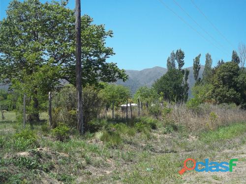 VENTA DE CAMPO EN CORDOBA CALAMUCHITA, LOS REARTES 5000 USD