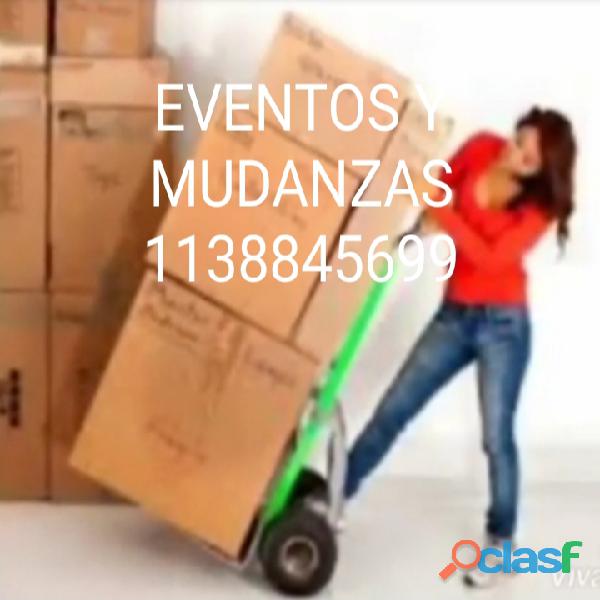 PEONES DE EVENTOS Y MUDANZA 24 HS. 1138845699