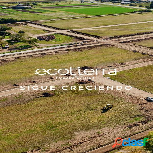 BARRIO ECOTIERRA - LOTES EN VENTA DESDE 300 M2 - TODOS LOS