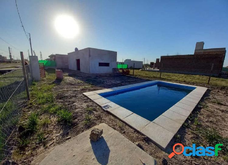 LOTE CON CASA A TERMINAR - TIERRA DE SUEÑOS 3 - PILETA