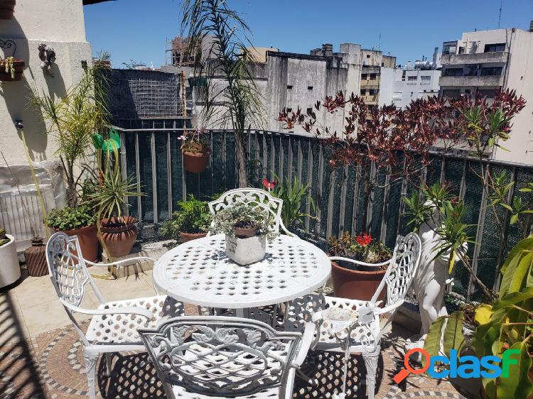 2 ambientes en venta con balcón terraza en Almagro