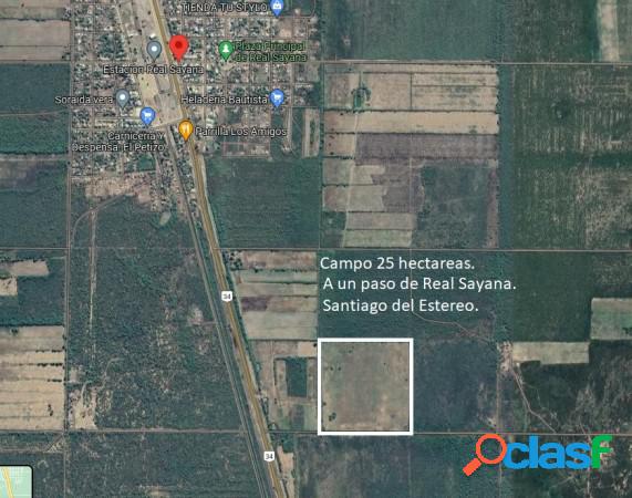 Campo 25 hectareas Santiago del Estero, Liquidamos!, Real