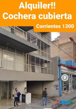 Alquiler - Cochera - Corrientes 1300