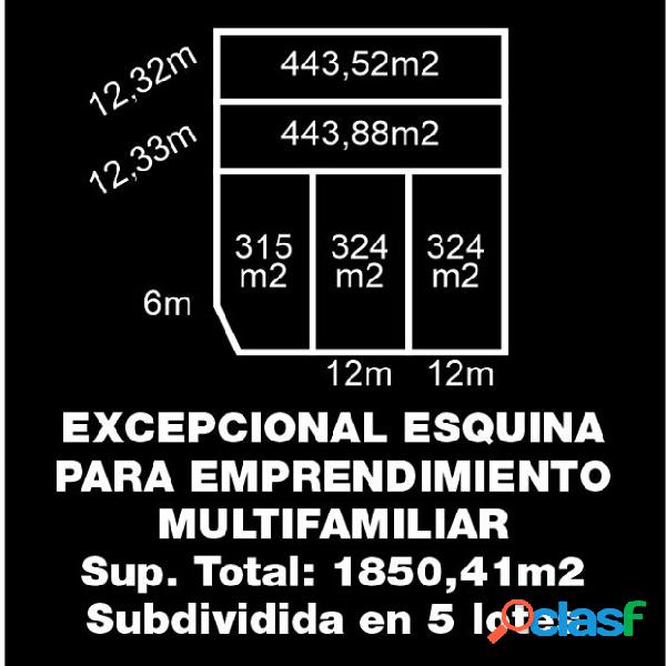 LOTES PARA EMPRENDIMIENTO MULTIFAMILIAR