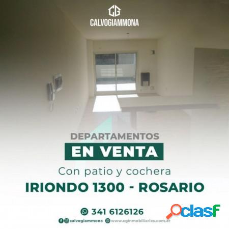 VENTA - MONOAMBIENTE CON PATIO Y COCHERA