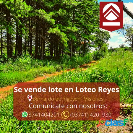 Se vende lote en Loteo Reyes