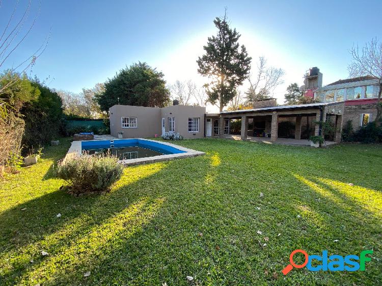 VENTA CASA CON JARDIN Y PILETA - GARITA 15 FUNES